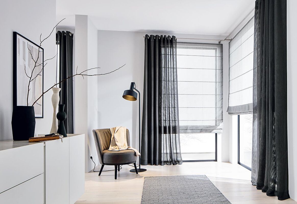 Gardinen als Blendschutz und Hitzeschutz Hamburg